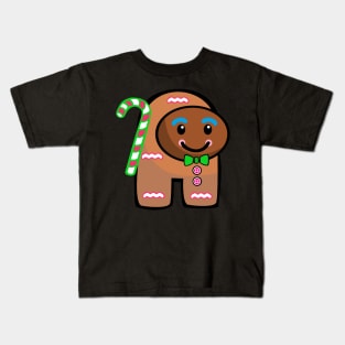 shh, it's the gingerbread man Kids T-Shirt